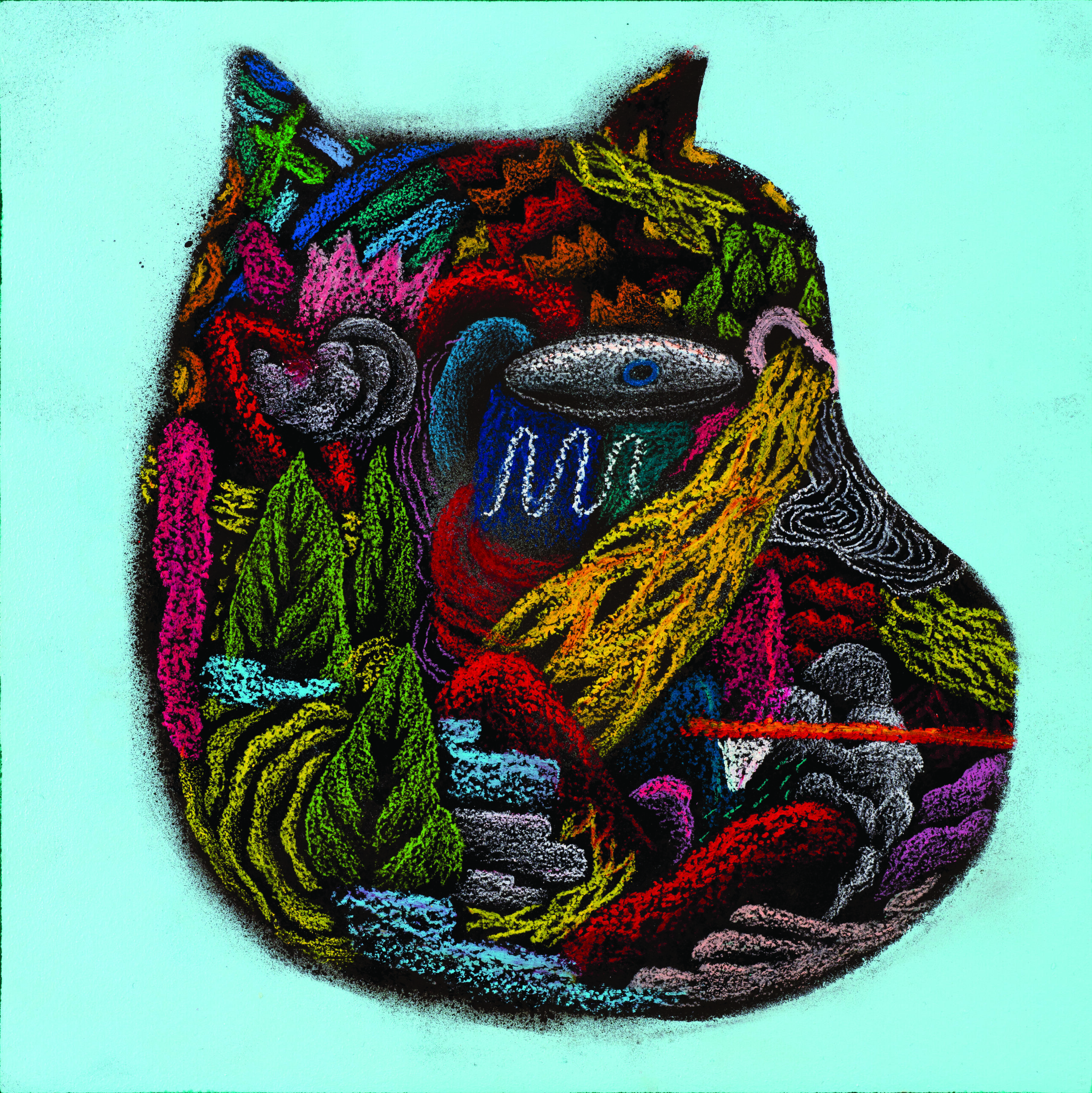 Gilbert Mazout - Etude du Jaguar - 2015