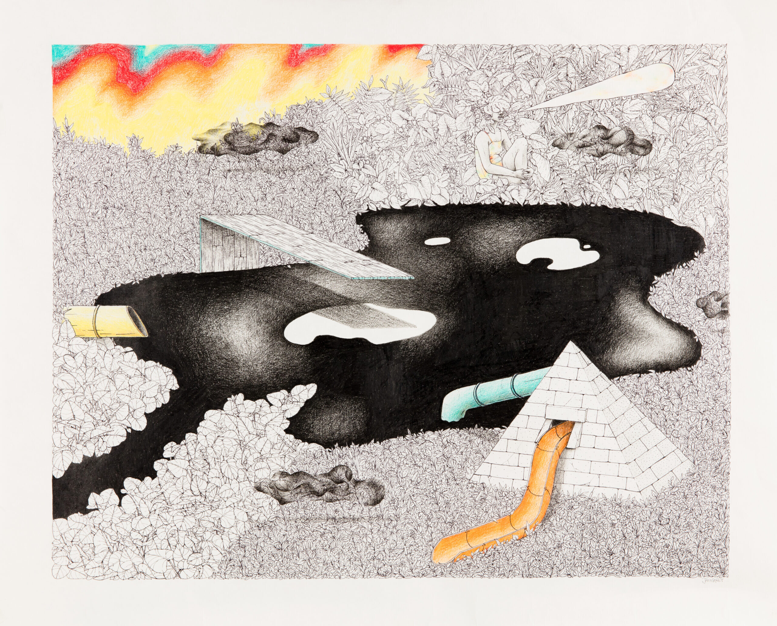 Jan Garet - Le lac - 2016